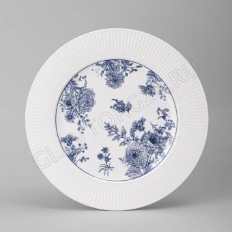 ТАРЕЛКА 26,5СМ ОБЕДЕННАЯ LEFARD "ROYAL BLUE"/24 арт. 425-093