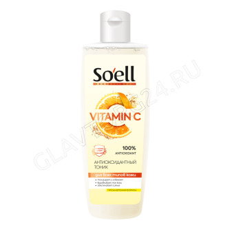 SOELL Professional Тоник для лица антиоксидантный, 200мл/6