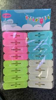 Прищепка пластик 16шт арт.71/12/144