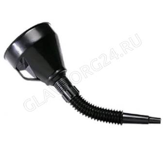 Воронка автомобильная пластиковая 135мм черная  64722