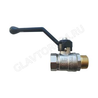 Кран шаровый PN40 1/2 В/Н длинная ручка