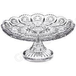 КОНФЕТНИЦА НА НОЖКЕ "MUZA CRYSTAL" 18*18*9,5СМ СТЕКЛО/12 арт. 695-010