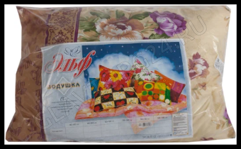 Подушка 50*70см холофитекс Эльф 208 бязь микрофибра