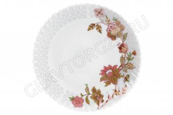 Тарелка 24см плоская Paisley арт. BY23LHP95-1