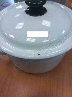 Мантоварка эмалир. 12,0л ассорти 4 вставки С-2224  (сколы1)