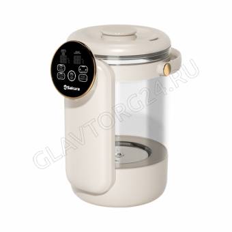 Термопот Sakura SA-1374W 4,5л 1,35кВт пластик, стекло белый