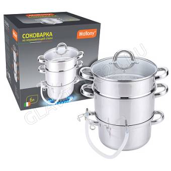 Соковарка 6,0л нерж. сталь JM-22/6L диам. 22см/4