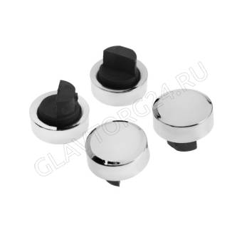 Зеркалодержатель (арт.1189), d=20 мм, без сверления, цвет хром 4шт 857133