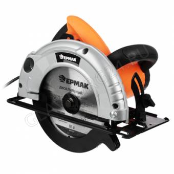 Пила циркулярная ЕРМАК ПД-185/1500 1500Вт 185х20мм 4500об/мин