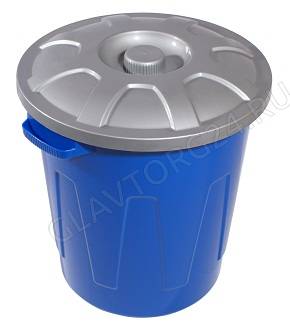 Бак многофункциональный "Гроссо" 38л с крышкой С330