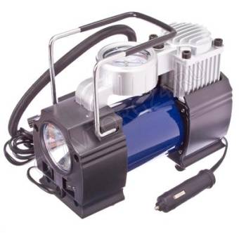 Компрессор ЕРМАК 180W 50л/мин,с фонарем, в сумке АС6220
