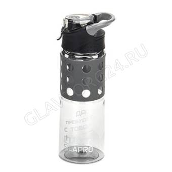 Бутылка 550мл д/воды 22х7см SILAPRO арт. 088-005 снято