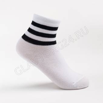 Носки детские х/б Happy Frensis Ft-655-L-2+1 р-р 32-34(20-22) белый