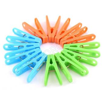 Прищепка д/белья пластик 20шт АН-80 Россия/320