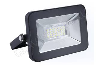 Прожектор светодиод. Ultraflash LFL-1001 C02 черный (LED 10 Вт, 230В, 6500К)