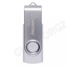 Модуль памяти 32Gb USB 2.0 SmartBuy Twist белый
