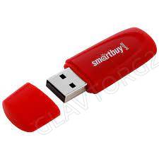 Модуль памяти 64Gb USB 2.0 SmartBuy Scout красный