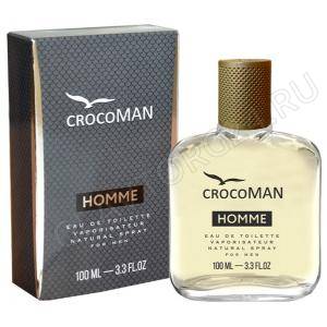 Туалетная вода мужская CrocoMAN Homme 100мл