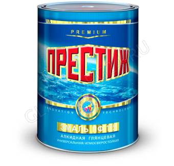 Эмаль ПФ-115 Белая 20кг Престиж (полная,пробито дно)