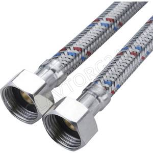 Подводка д/воды сталь 1/2" г/г 150 cм CTM CWFHF150
