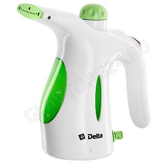 Отпариватель ручной DELTA DL-655Р 600Вт 0,26л бело-зеленый
