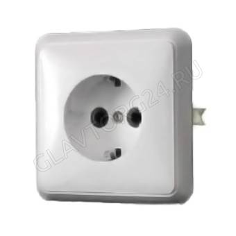 Розетка 1 СП Молодечно РС16-004 з/к /108шт