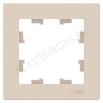 Рамка 1-м ATLAS DESIGN беж. SchE ATN000201