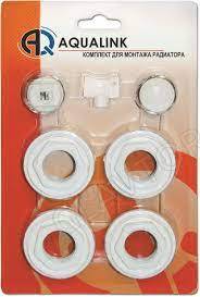 Комплект для монтажа радиатора 3/4, 7 элементов (AQUALINK 40)