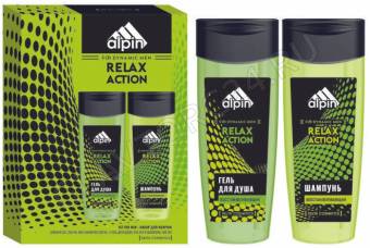 ПН для мужчин RELAX ACTION (гель д/душа 250мл+шампунь 250мл) муж.