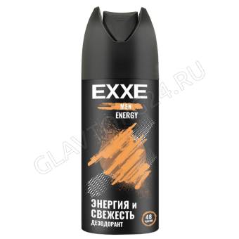 EXXE MEN мужской дезодорант аэрозоль 150 мл ENERGY/6 новый дизайн