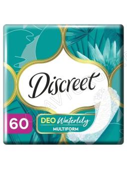 Олвэйз дискрит прокладки на каждый день мультиформ део Water Lily 60/8шт