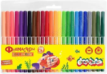 Фломастеры 24цв Каляка-Маляка /блистер ФКМ24