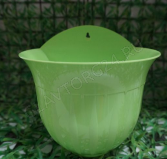 Кашпо настенное "Нарцисс" 1,5 (св.зел.)