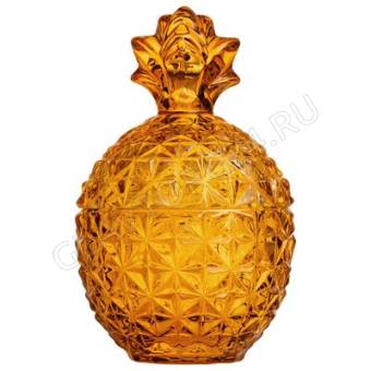 ЕМКОСТЬ 200МЛ Д/ХРАНЕНИЯ "PINEAPPLE" 9*9*14СМ/6 арт. 355-452