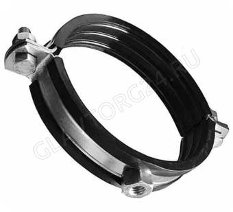 Хомут металлорезиновый 3/4" (23-28мм) СТМ CHBSD034