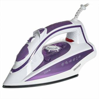 Утюг DELTA DL-352 2200Вт керамика бело-фиолетовый