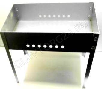 Мангал разборный 400*250*140 без шампуров в коробке/5 АКЦИЯ