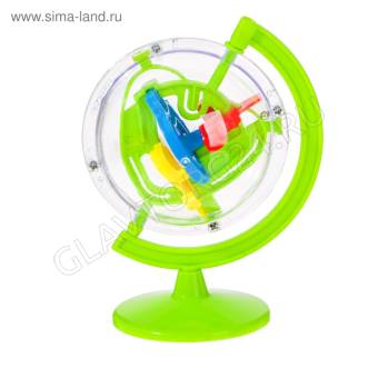Игрушка логическая "Лабиринтус-глобус", цв МИКС    3708712