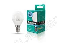 Лампа светод. Camelion LED10-G45/845/E14 (10Вт 220В) 10шт Н/З
