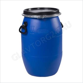 Бочка 65,0л п/э с крышкой на обруч Open Top