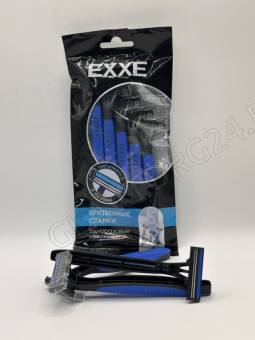 EXXE Набор станков мужских одноразовых 5шт 2 лезвия 