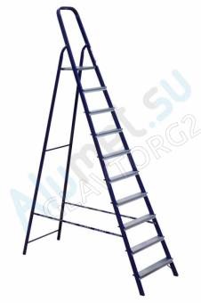 Стремянка 10ступ. Alumet проф. сталь/аллюм. 2,08м