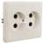 Розетка 2 СП Белая Церковь РС10-У03/90шт