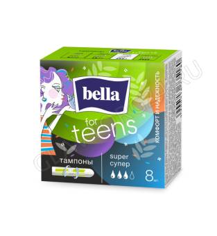 Белла тампоны супер FO TEENS 8/40шт 