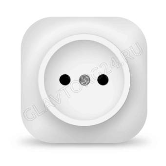 Розетка 1-м ОП 10А IP20 без заземл. бел. IONICH 1415