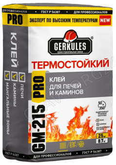 Клей термостойкий 25кг Геркулес (1/56) GM-215