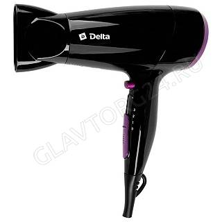 Фен DELTA DL-0916 2000Вт черный 