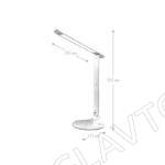 Свет. настольный Ultraflash UF-715  C01 белый (Led наст свет-к, 9Вт)