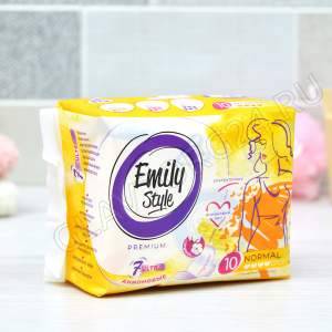 Emily Style CLASSIС прокладки критика NORMAL 10шт УЛЬТРАТОНКИЕ /24