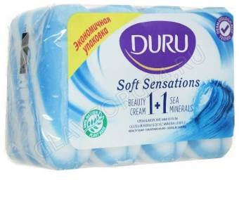 Дуру 1+1 т/м 4*80гр/12шт. экопак морск.мин.+увл.крем син/12